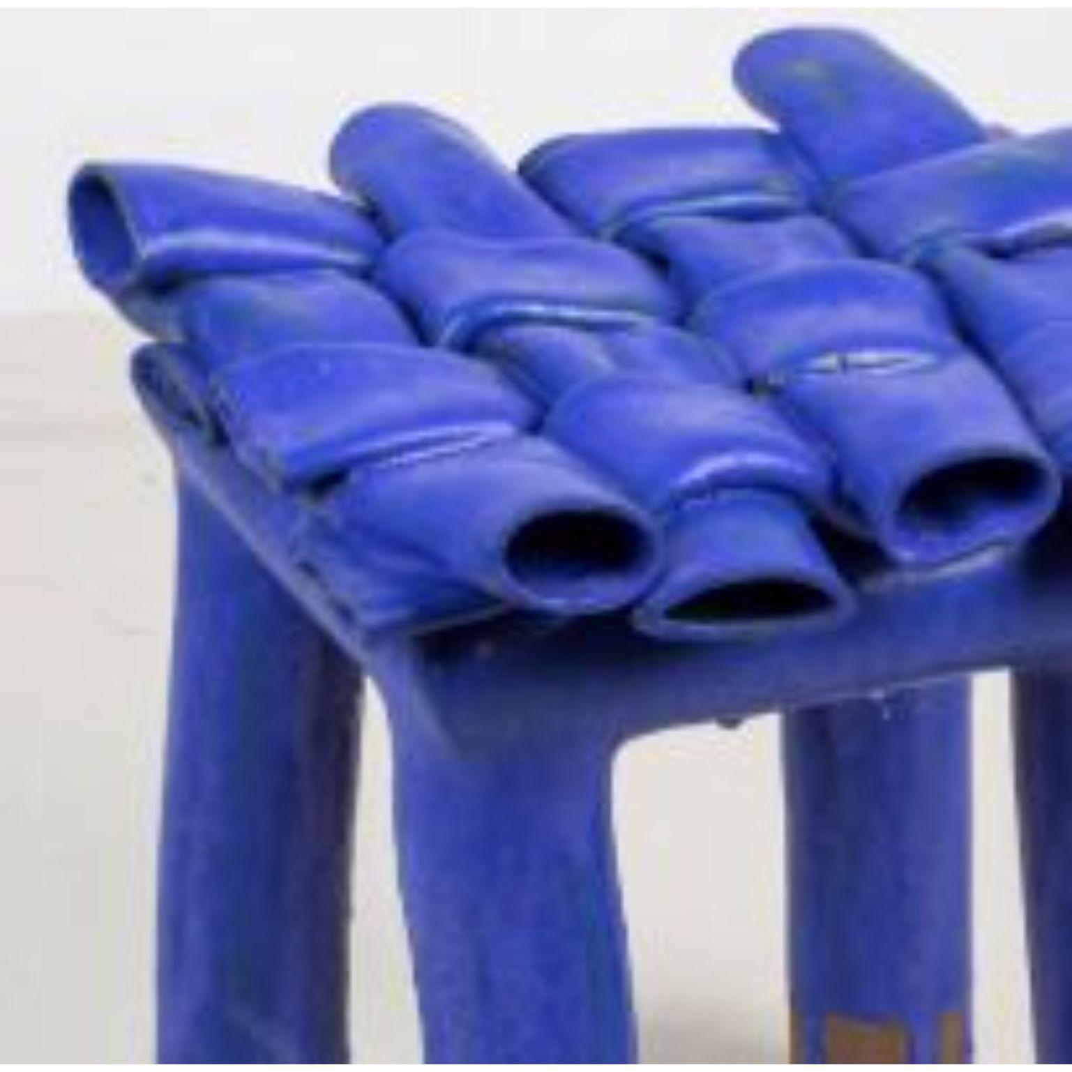 Taburete azul de Milan Pekař Glaseado en venta