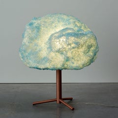 Blue Storm Table Light Copper by Johannes Hemann