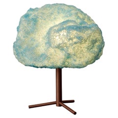 Blue Storm Table Light Copper by Johannes Hemann