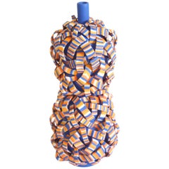 Blue Stripe Porcelain Vase Special Edition