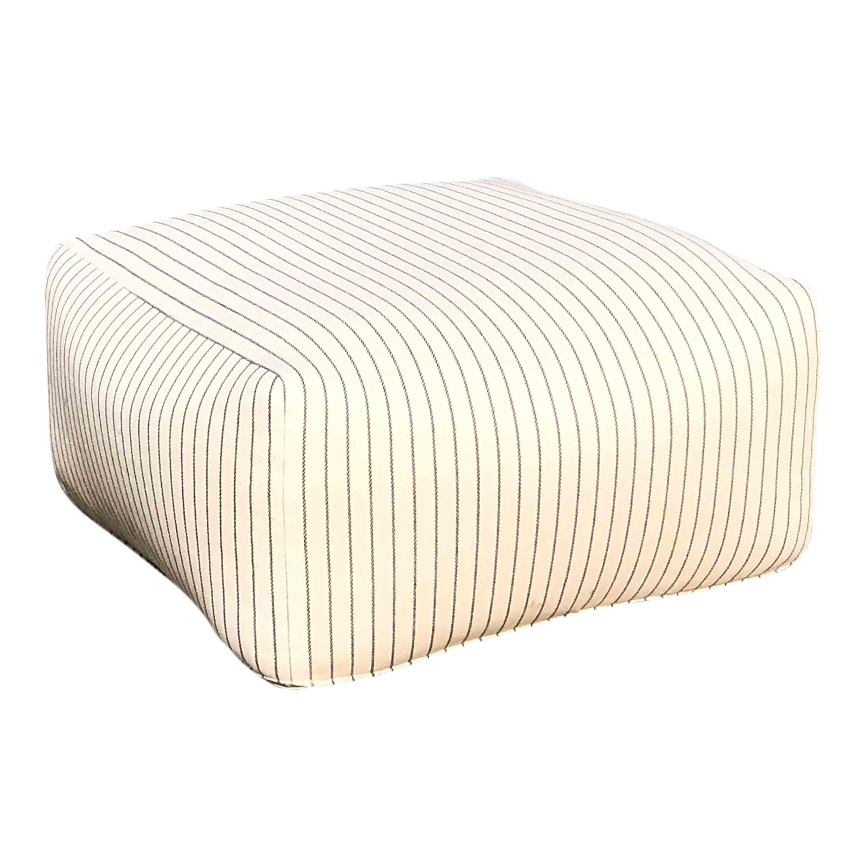 Blue Striped “Le Bambole” Living Room Set by Mario Bellini for B&B Italia, 1974 11