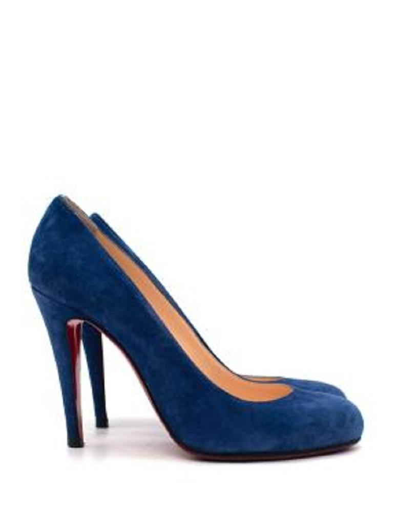 blue suede christian louboutin