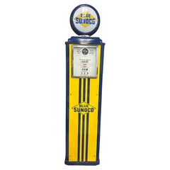 Blue Sunoco Gas Martin and Schwartz model 70 Gas Pump
