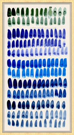 Blue Swatch Art By Susan Hable