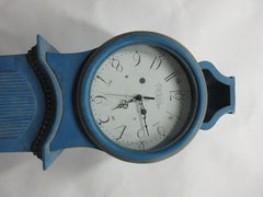 Blue Swedish Mora Clock