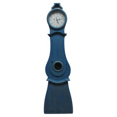 Antique Blue Swedish Mora Clock