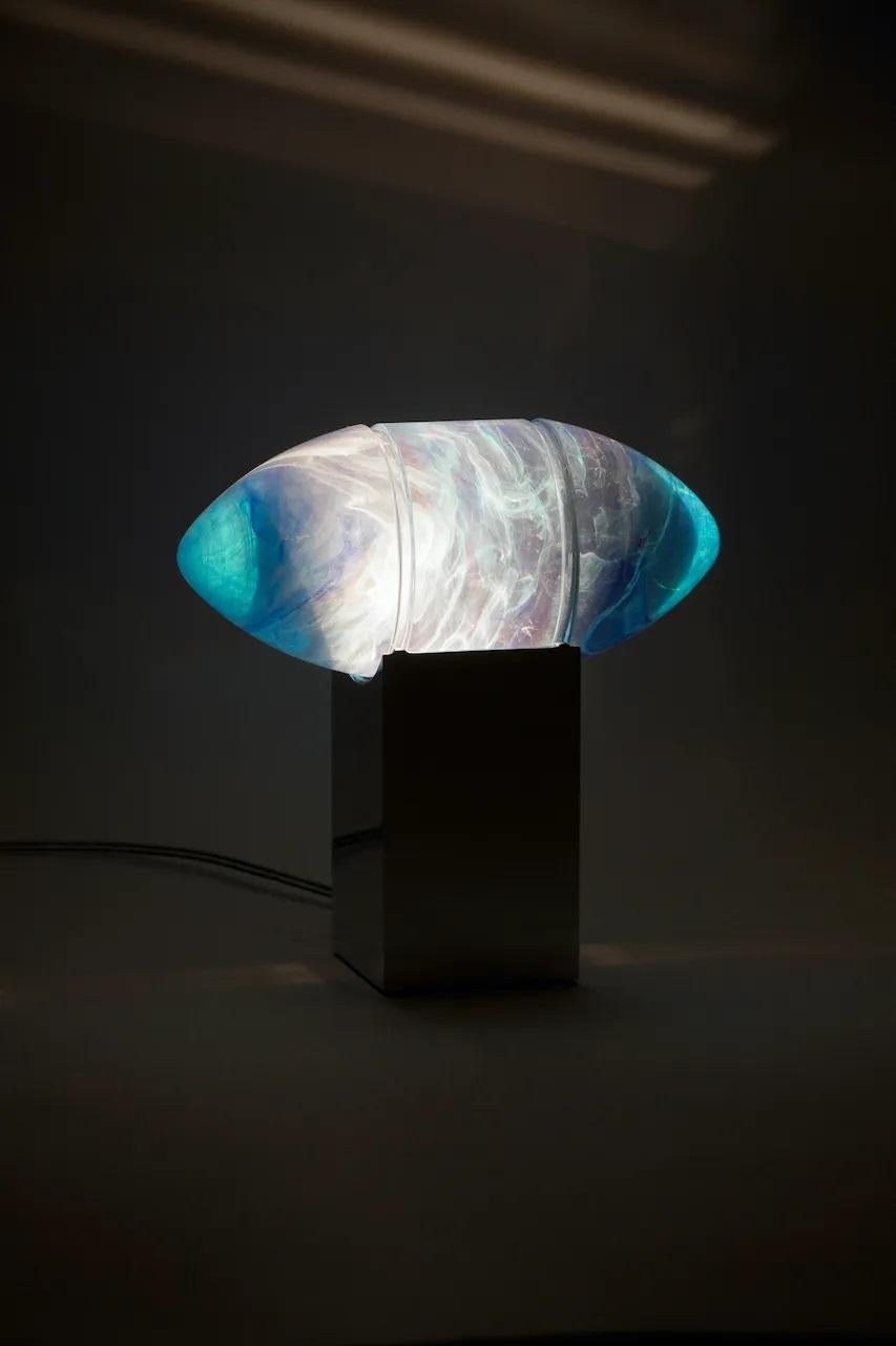 Lámpara Helios Remolinos Azules de Zoran Strijbosch Moderno en venta