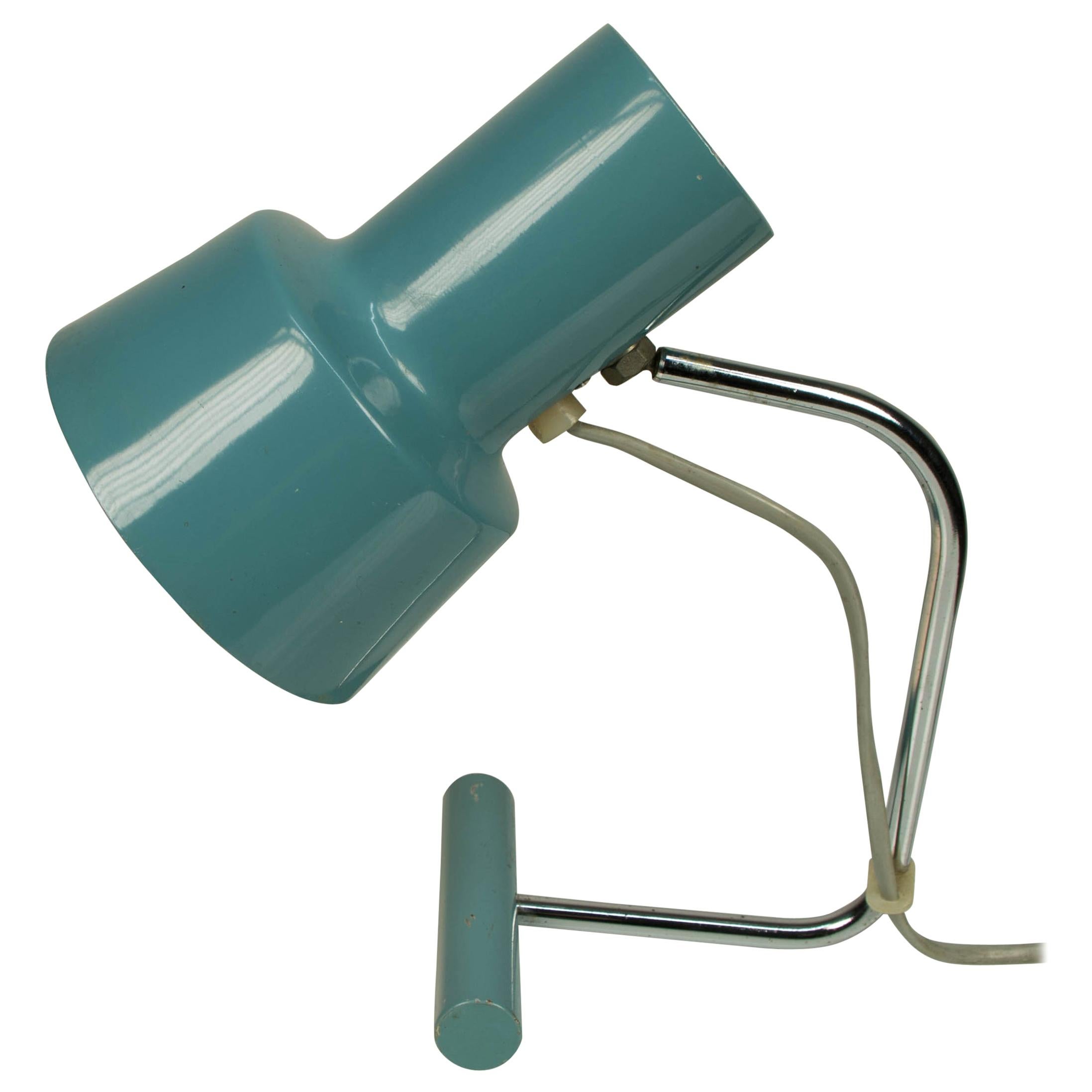 Blue Table Lamp by Josef Hurka for Napako, 1970s For Sale