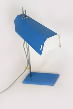 Blue Table Lamp by Josef Hurka, Lidokov, 1970s