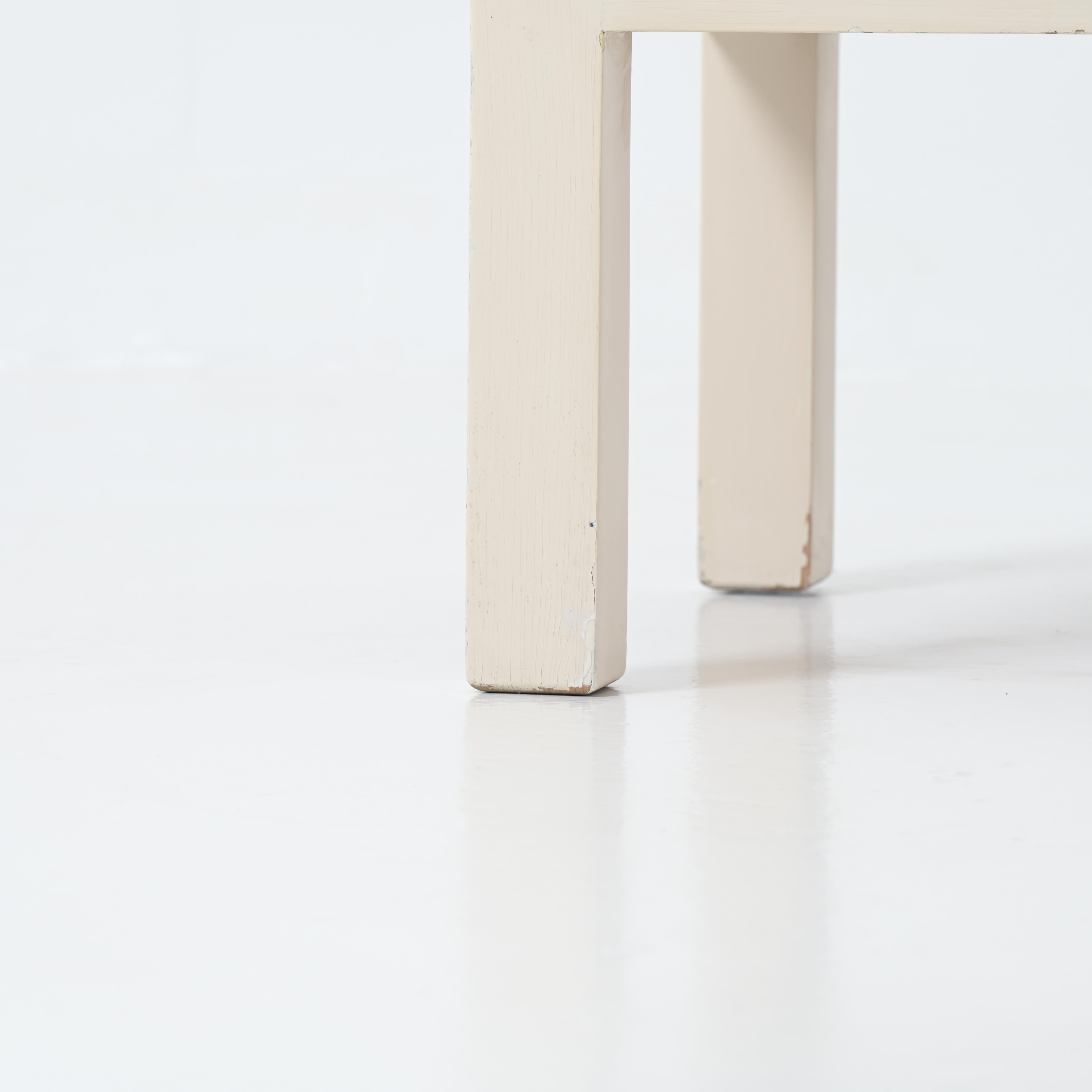 Table en carreaux bleus Willy Meysmans 1970 Bon état - En vente à Vlimmeren, BE