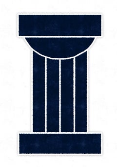 Blue To Be Rug by Paolo Stella