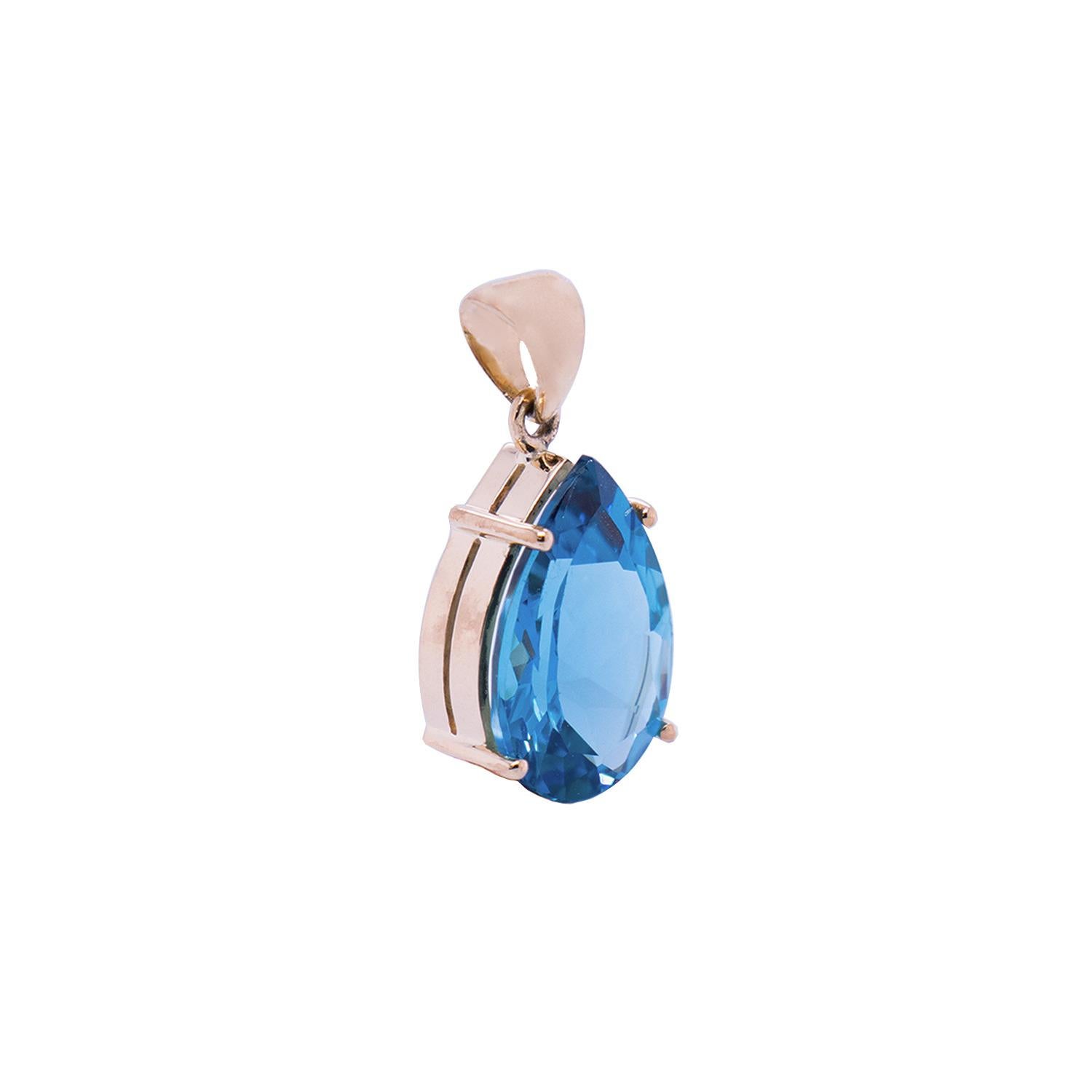 Blautopas-Anhänger aus 18k Gelbgold

Beschreibung des Produkts:
Der Blautopas-Anhänger aus massivem 18-karätigem Gelbgold ist handgefertigt und mit einem wunderschönen natürlichen Edelstein besetzt. Es ist ein einzigartiges Stück, das Sie in den