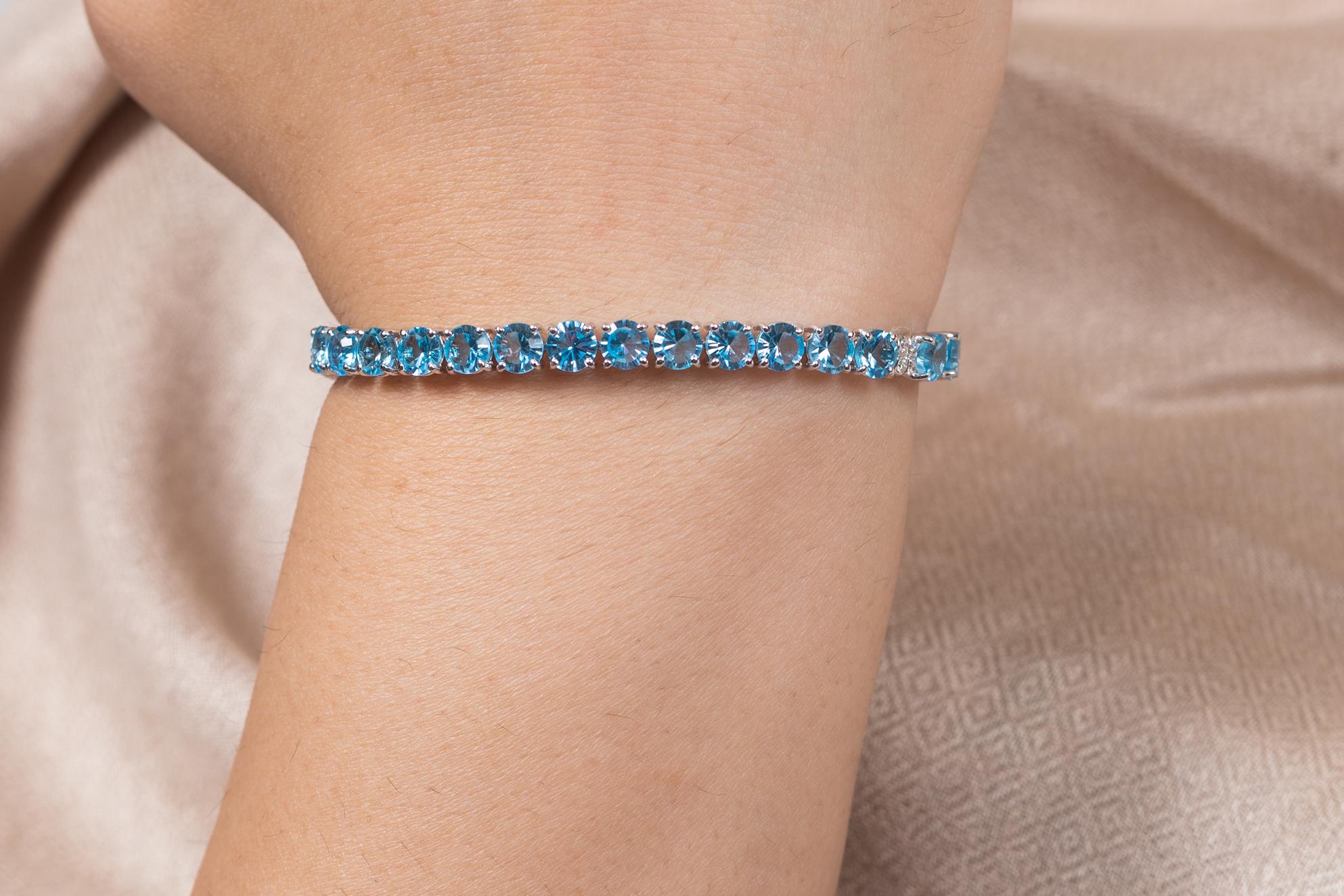 Bracelets are worn to enhance the look. Women love to look good. It is common to see a woman rocking a lovely gold bracelet on her wrist. A gold gemstone bracelet is the ultimate statement piece for every stylish woman.

A tennis bracelet is an