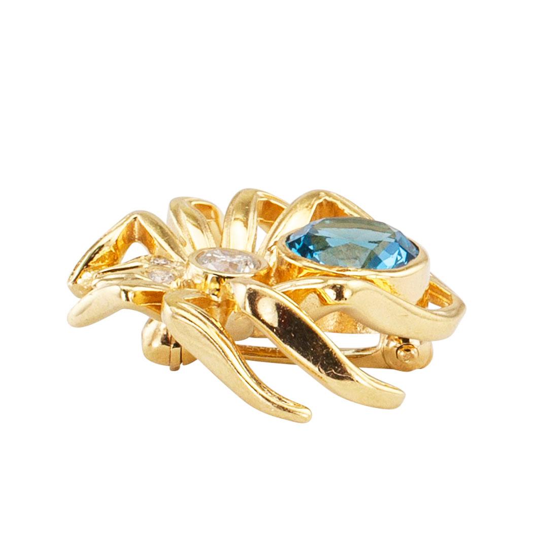 blue diamond spider
