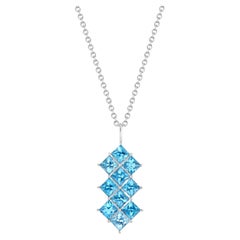 Blue Topaz Necklace
