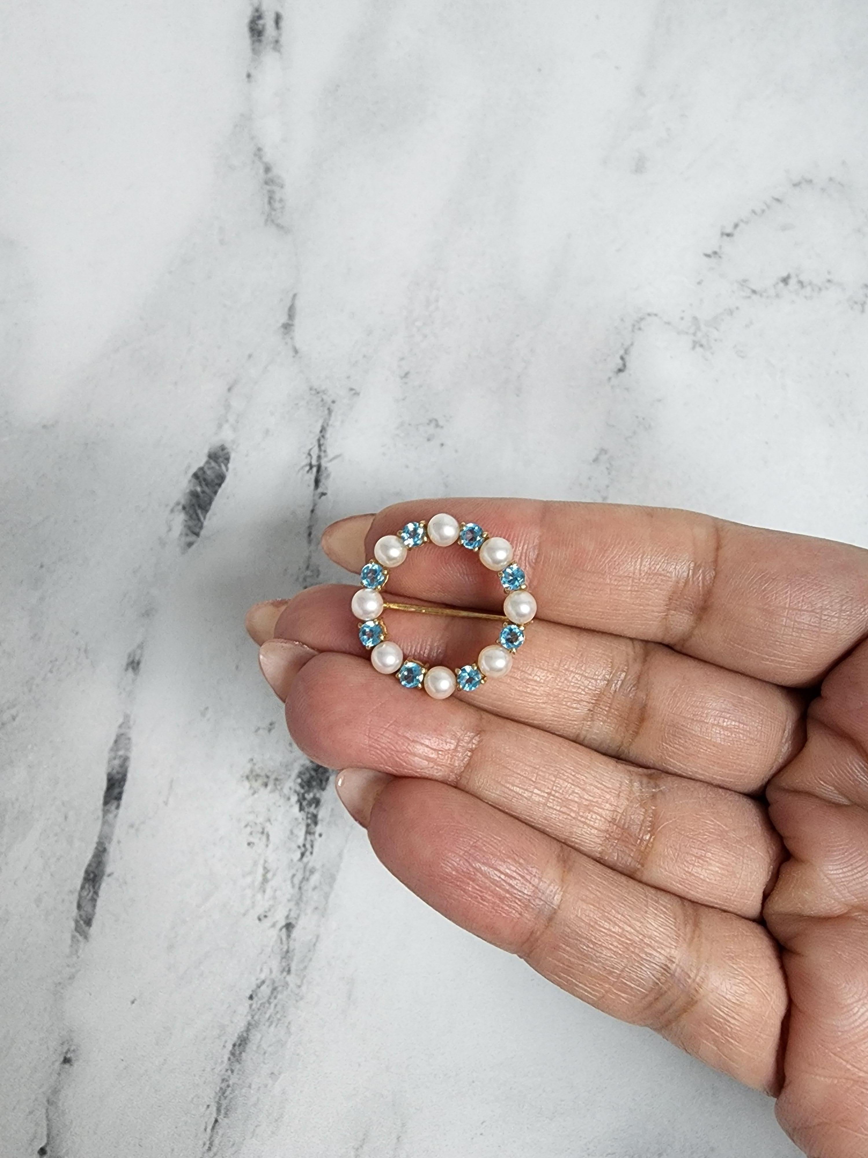 ♥ Product Summary ♥

Main Stone: Pearl & Blue Topaz
Pearl Size: 4mm
Metal Choice: 14K Yellow Gold
Stone Cut: Round
Dimensions: 23mm