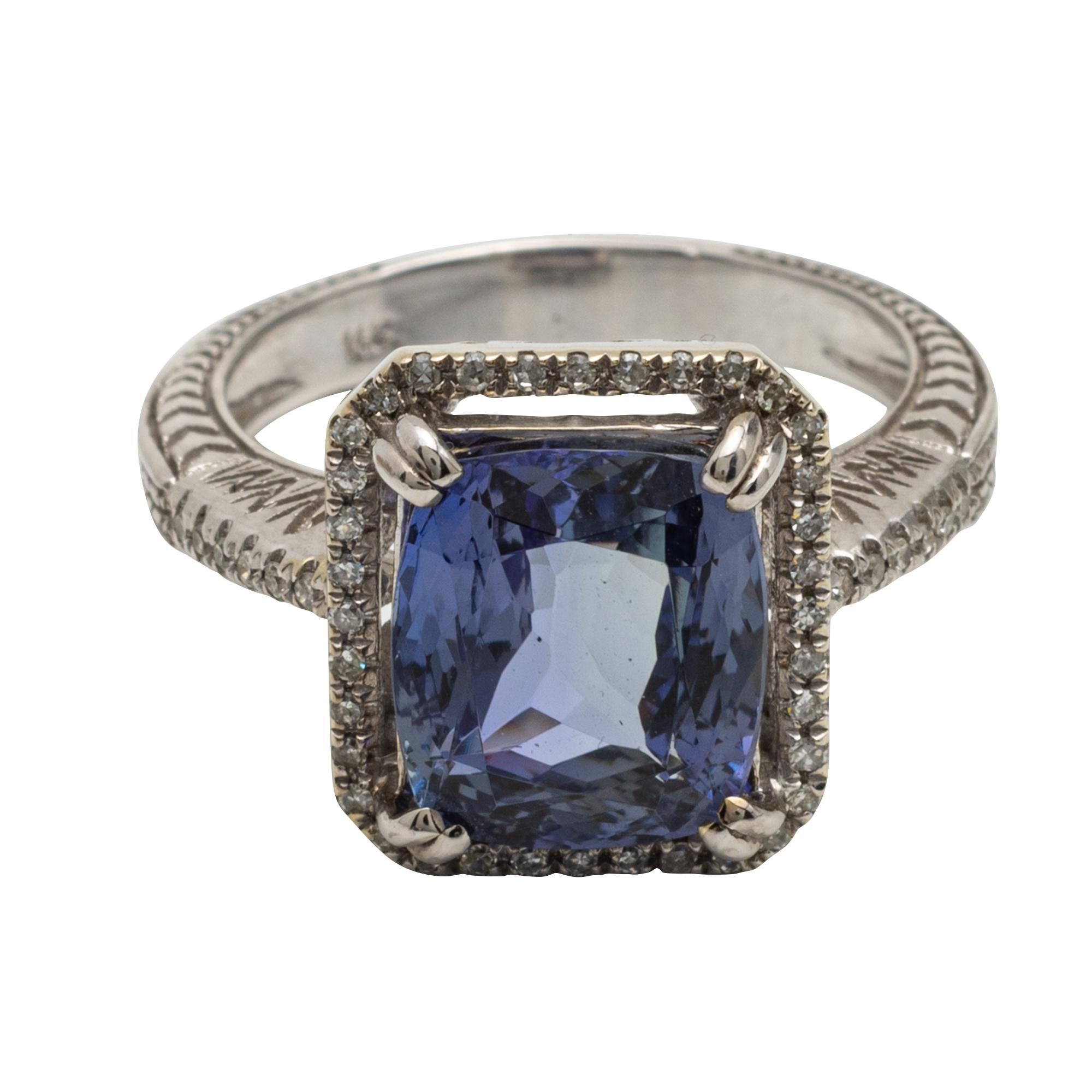 Blue Topaz Ring In Good Condition In Palm Beach, FL