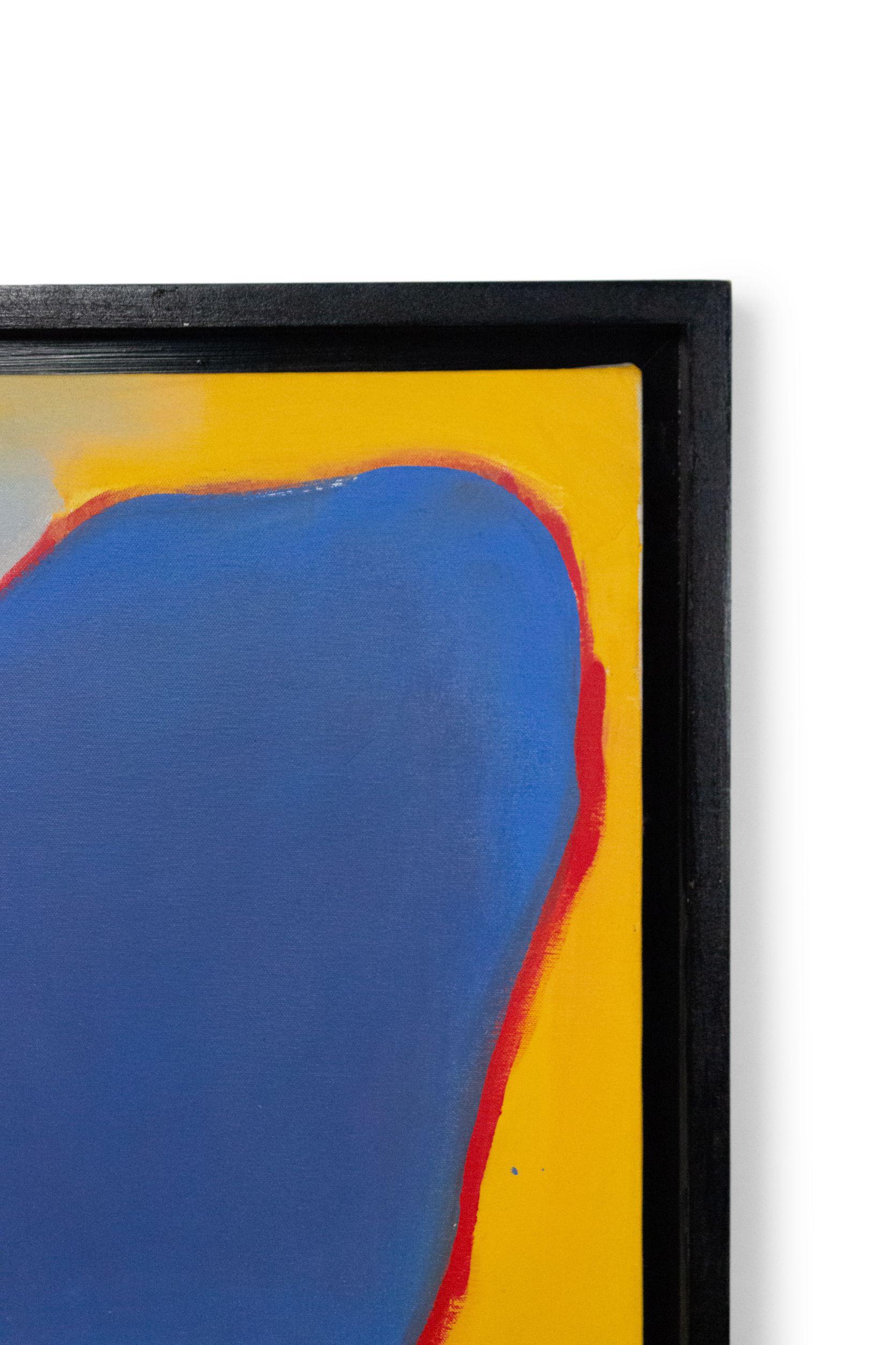 Americano Pittura del torso blu in vendita