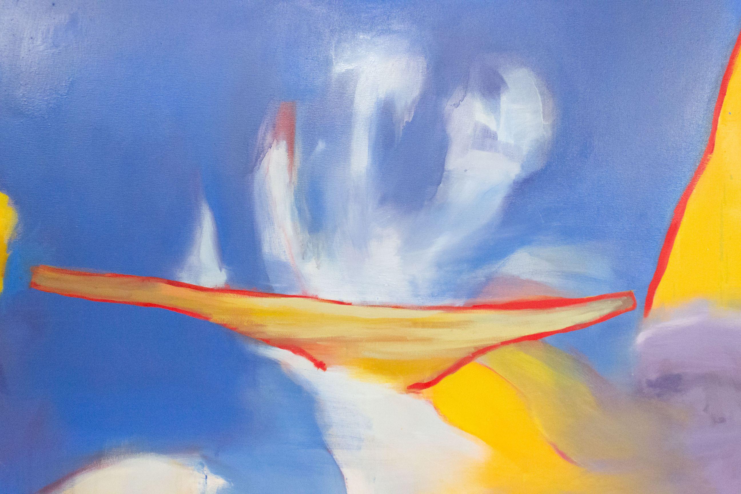 Pittura del torso blu In condizioni buone in vendita a Queens, NY