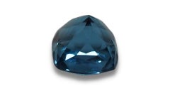 Blue Tourmaline Loose Cushion Cut, AAA Grade GIA Certified 1 Carat