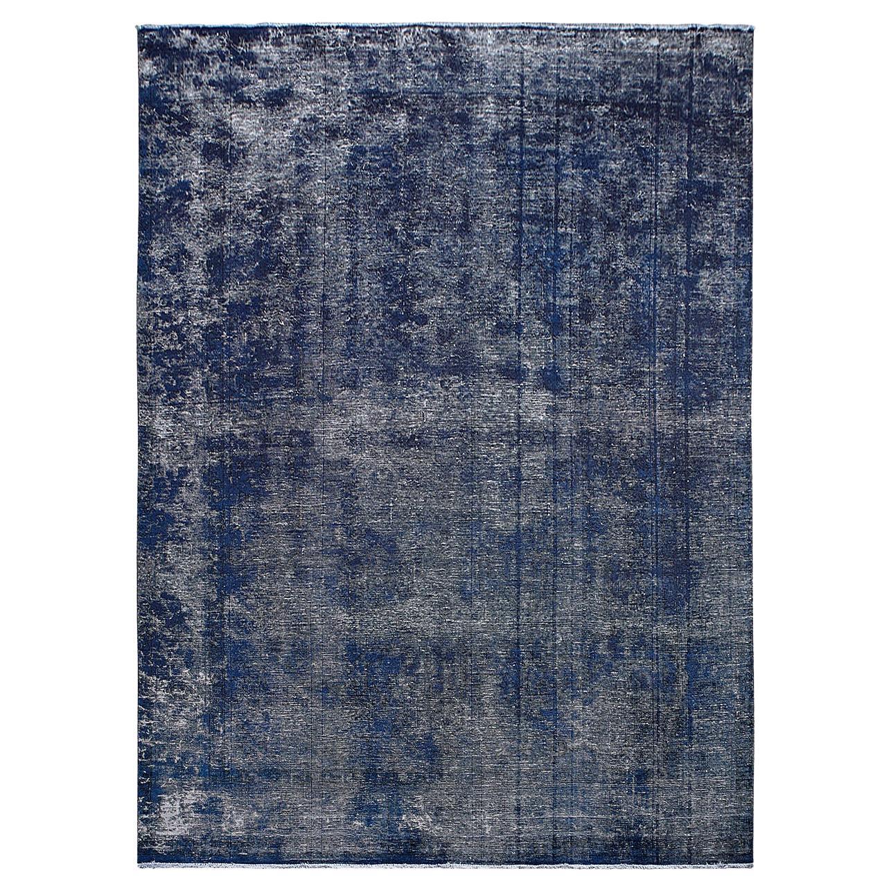 Blue Trash RocknRoll Carpet by Massimo Copenhagen For Sale