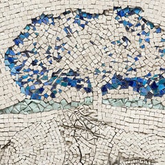 "Blue Tree, " Mosaic by Toyoharu Kii, 2023
