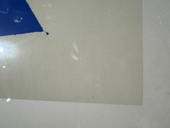 "Blue triangle and Black Square" by Kazimir Malevich Vintage serigraphy