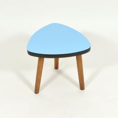 Blue Tripod Flower Stand, 1970s