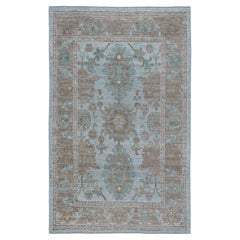 Blue Turkish Sultanabad Rug