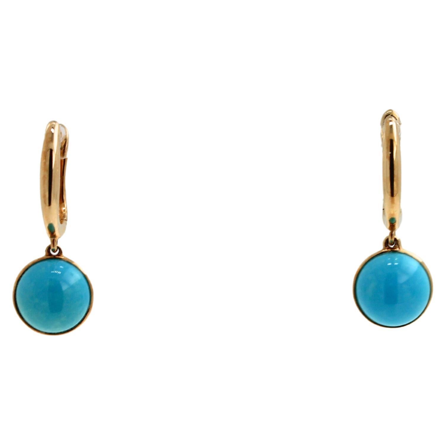 Or jaune 14K
2.00 cts Turquoise