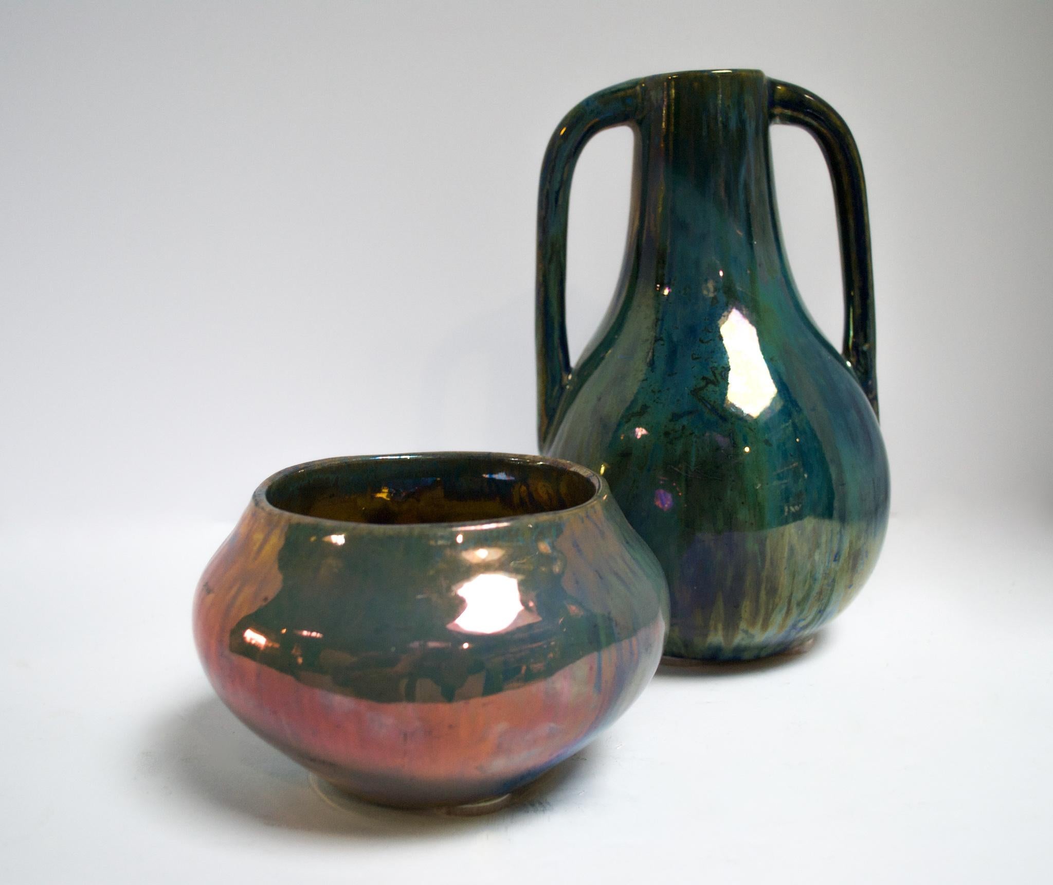 Vaso Cytere Luser blu a due maniglie In condizioni buone in vendita a Bloomfield Hills, MI