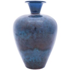 Blue Vase, Berndt Friberg, Gustavsberg 1969, Aniara Glaze