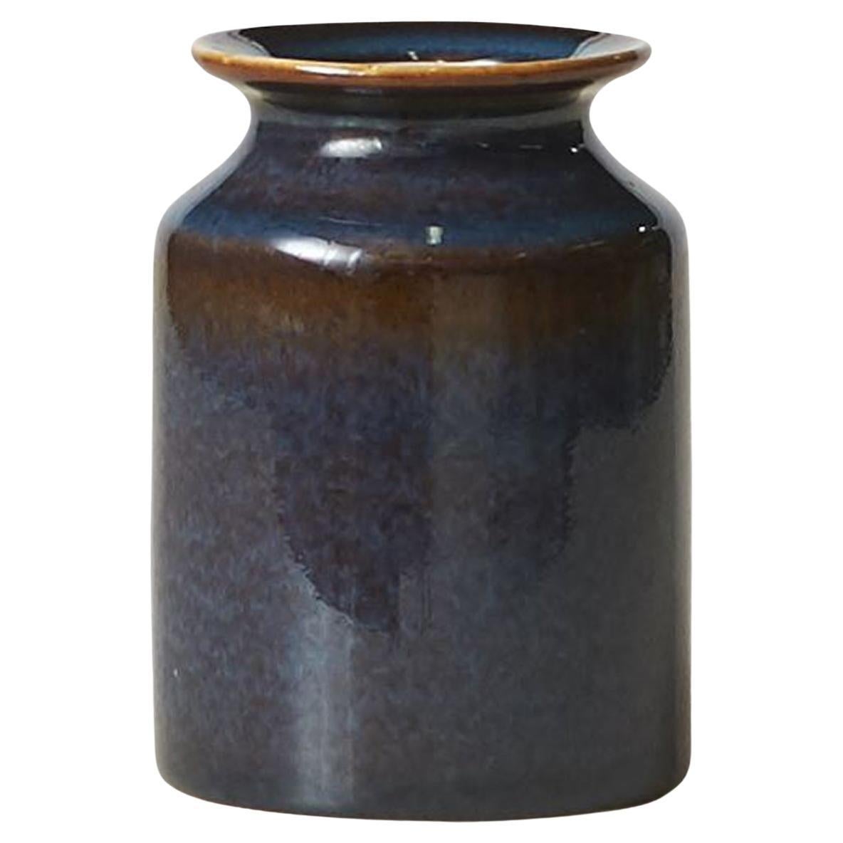 Blue Vase by Carl Harry Stalhane For Sale