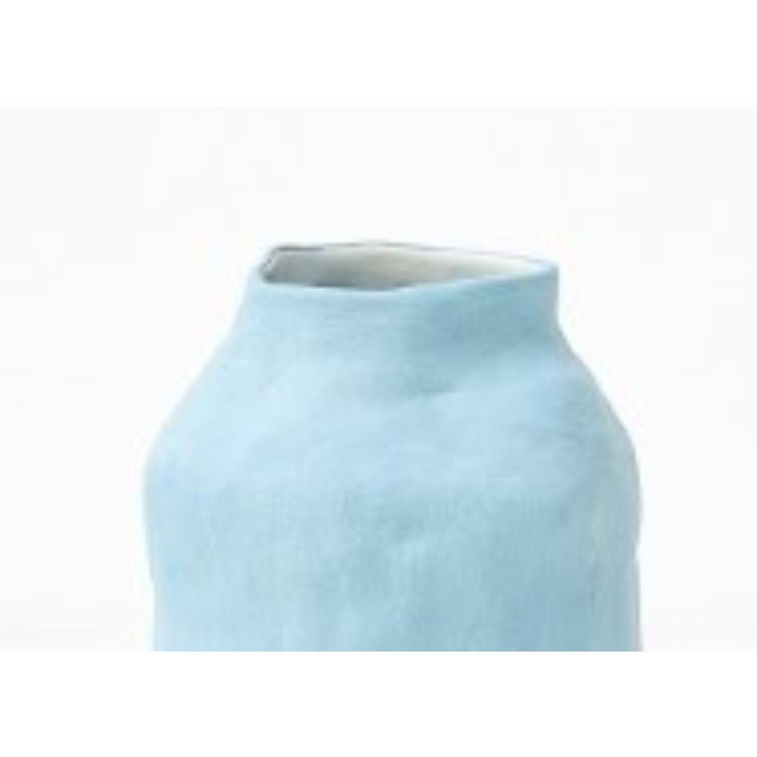 Postmoderne Vase bleu de Siup Studio en vente