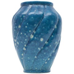Blue Vase, Edmond Lachenal, France, circa 1900