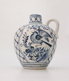 Vase bleu avec oiseau - Ilse Claesson - Rörstrand