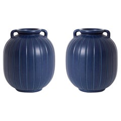 Blue Vases by Axel Sørensen