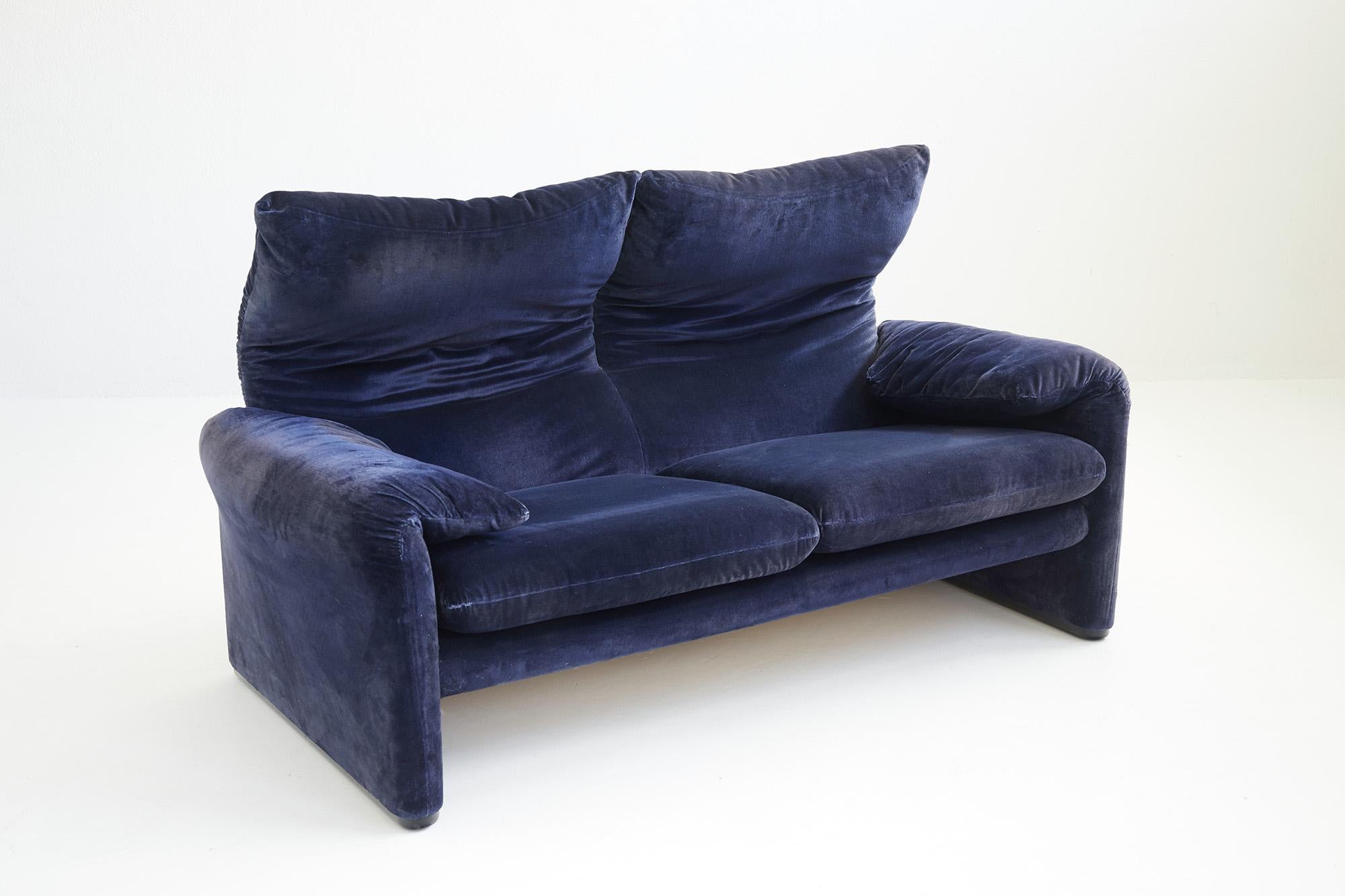 italien Canapé Maralunga de Mario Bellini, Cassina 1970 en vente