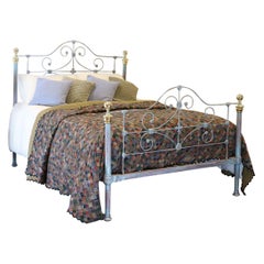 Blue Verdigris Antique Bed MK193