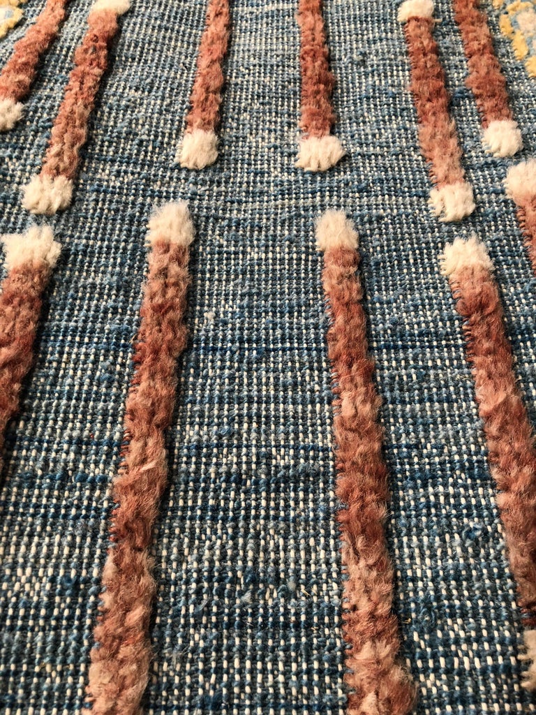 Blue Victoria Hand-Knotted Wool Rug For Sale at 1stDibs | bluevictoria