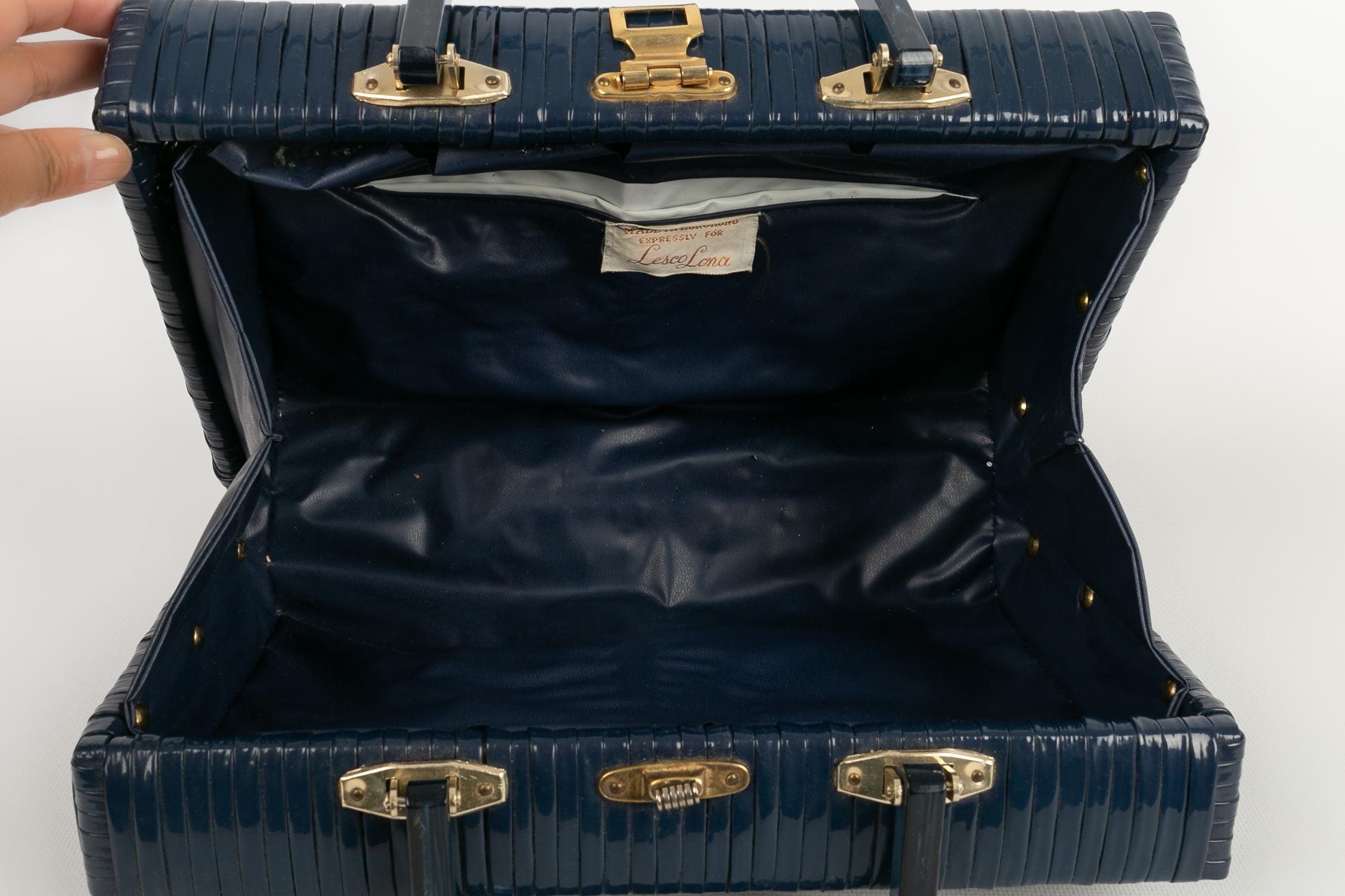 Blue vintage bag For Sale 1