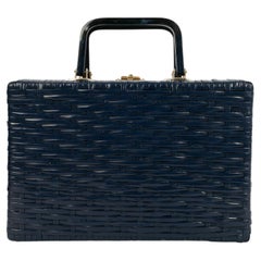 Blue vintage bag
