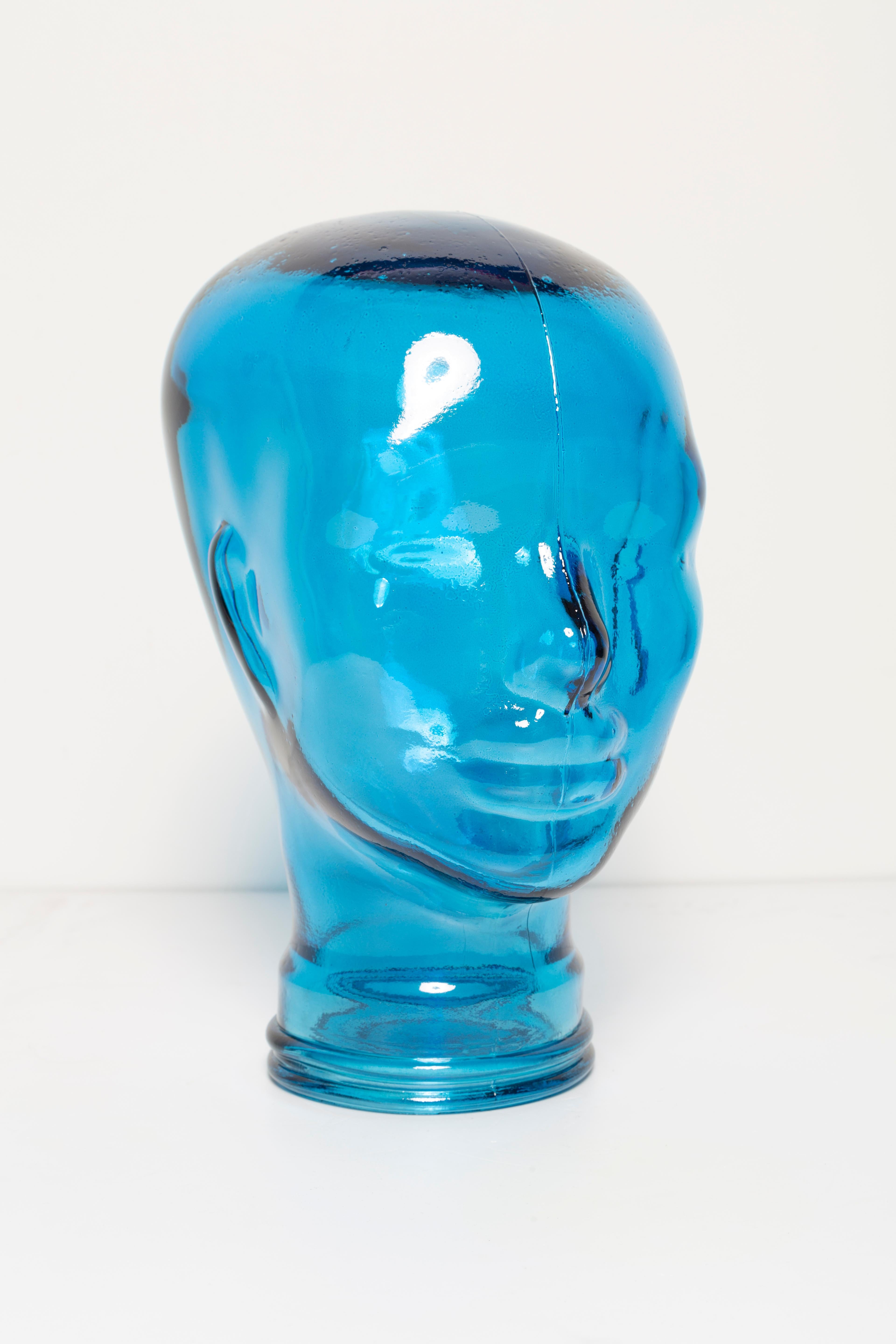 glass mannequin head