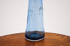 Blue Vintage Vase, Poland, 1960s