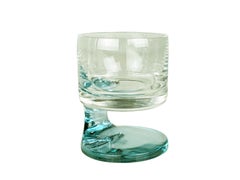 Blue/violet Glass "Smoke" by Joe Colombo per Arnolfo di Cambio, 1964, set of 12
