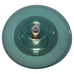 Blue Wall or Ceiling Lamp by Venini for Pierre Cardin, 1970s