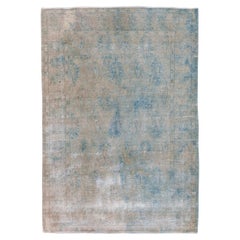 Tabriz Lavado Azul con Tinte Ecológico