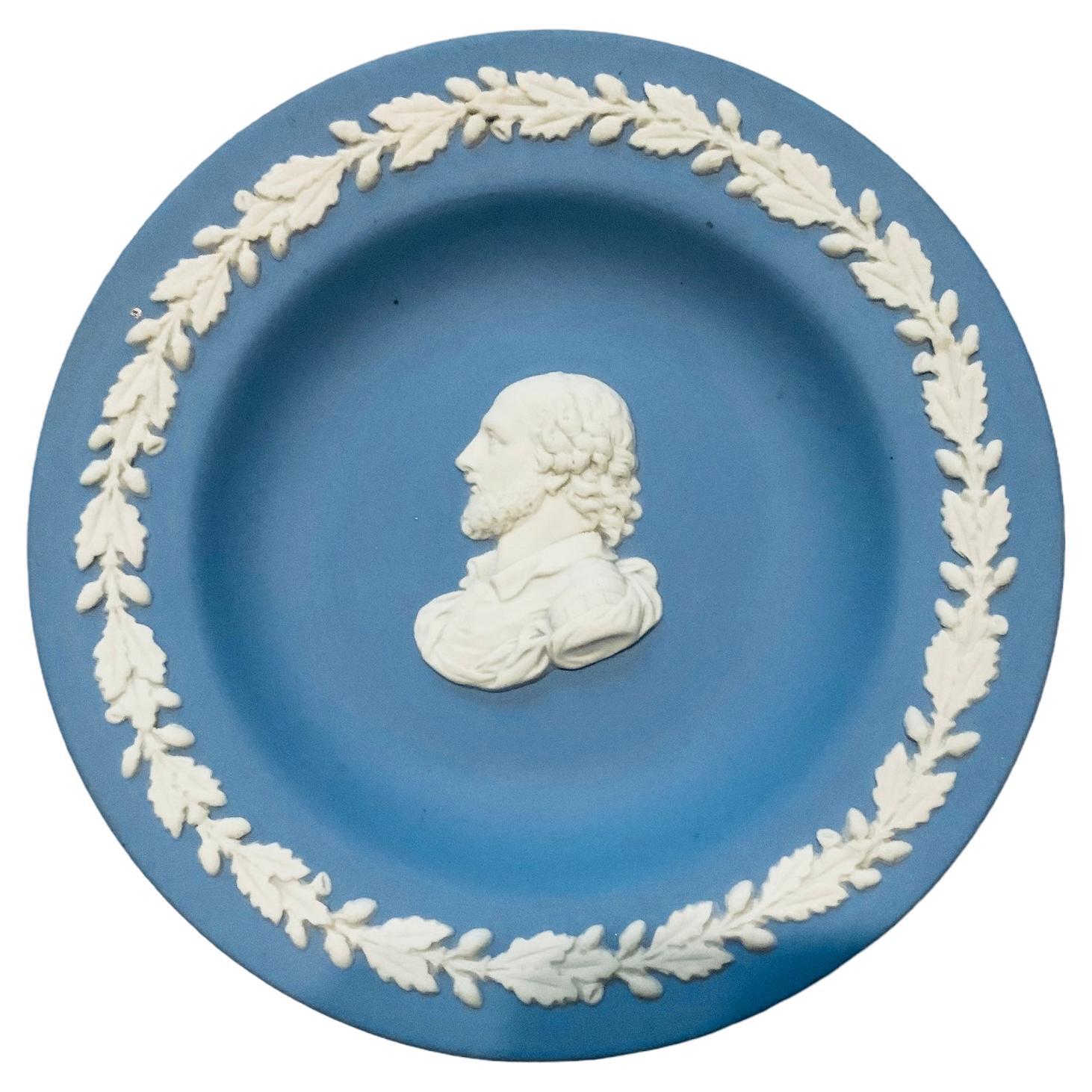 Blue Wedgwood Jasperware Small Plate For Sale