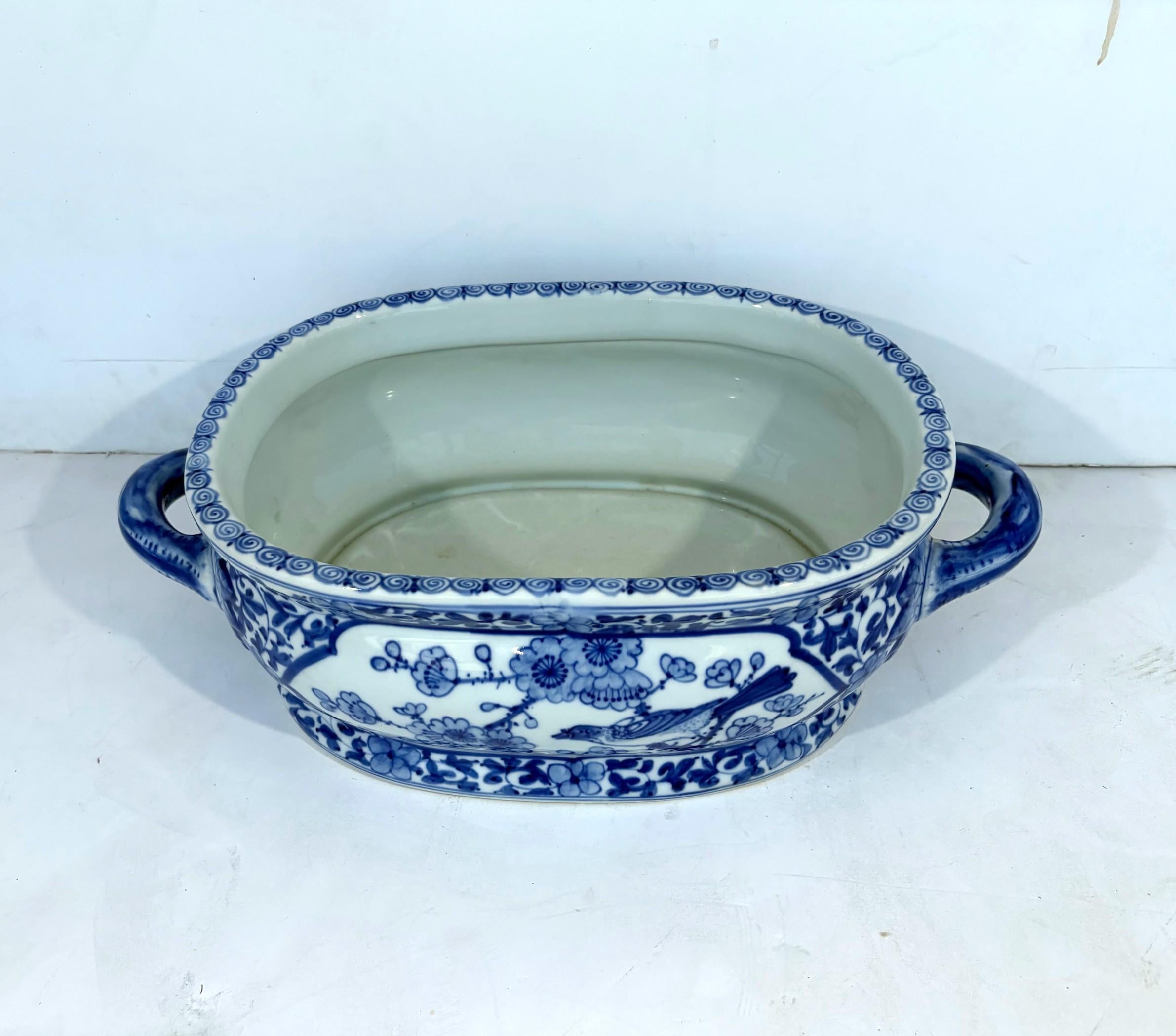 XX secolo Ciotola Whiting e Blu in vendita