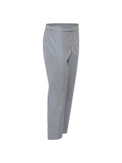 Blue & White Gingham Skinny Trousers Size XXL